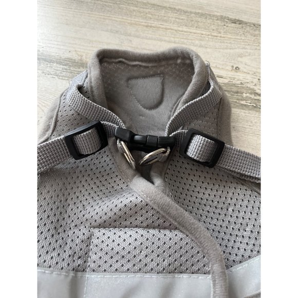 Gray adjustable dog harness size medium - Picture 7 of 8
